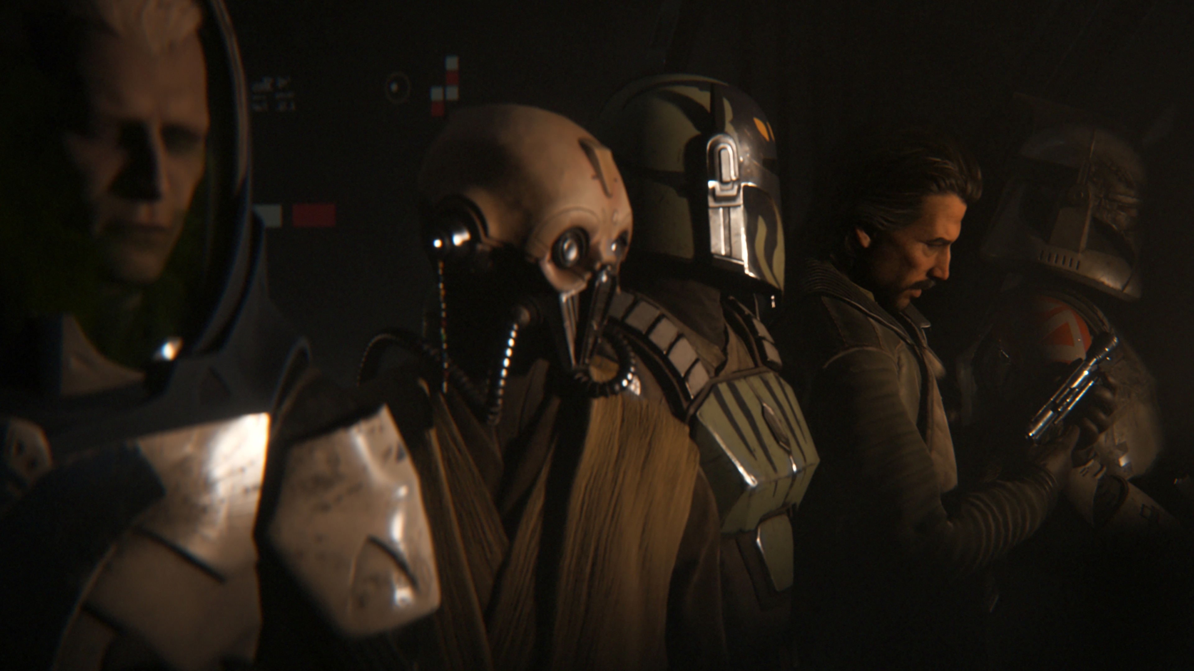 Official Zero Company image showing the operator squad assembled together.